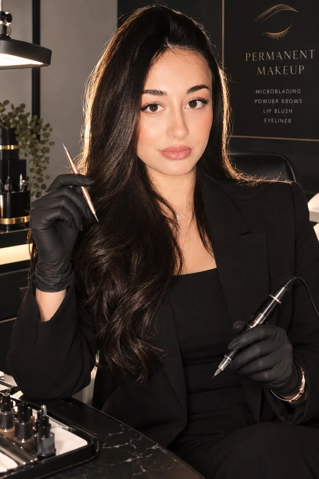 Narmin Bayramova in ihrem Studio